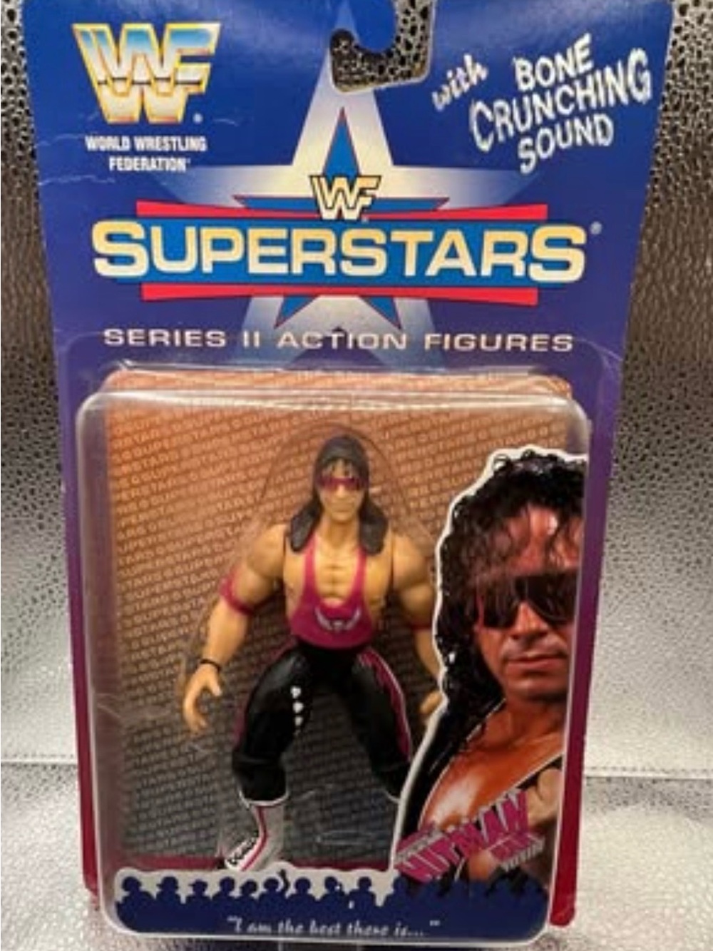 WWF 1996 Jakks Pacific Superstars Series 2 BRET “HITMAN”HART